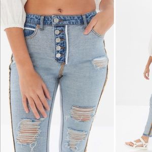 BDG Blake Inside Out High-Rise Skinny Jeans